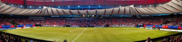 A city council vote could see real grass at BC Place for the 2015 women's world cup. Photo by Jon Fowler